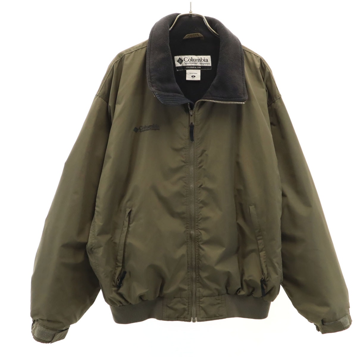 やや傷や汚れあり】Columbia コロンビア 中綿ジャケット M カーキ