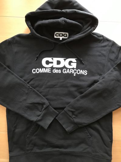 Comme des Garçons HOODED SWEATSHIRT "Black"