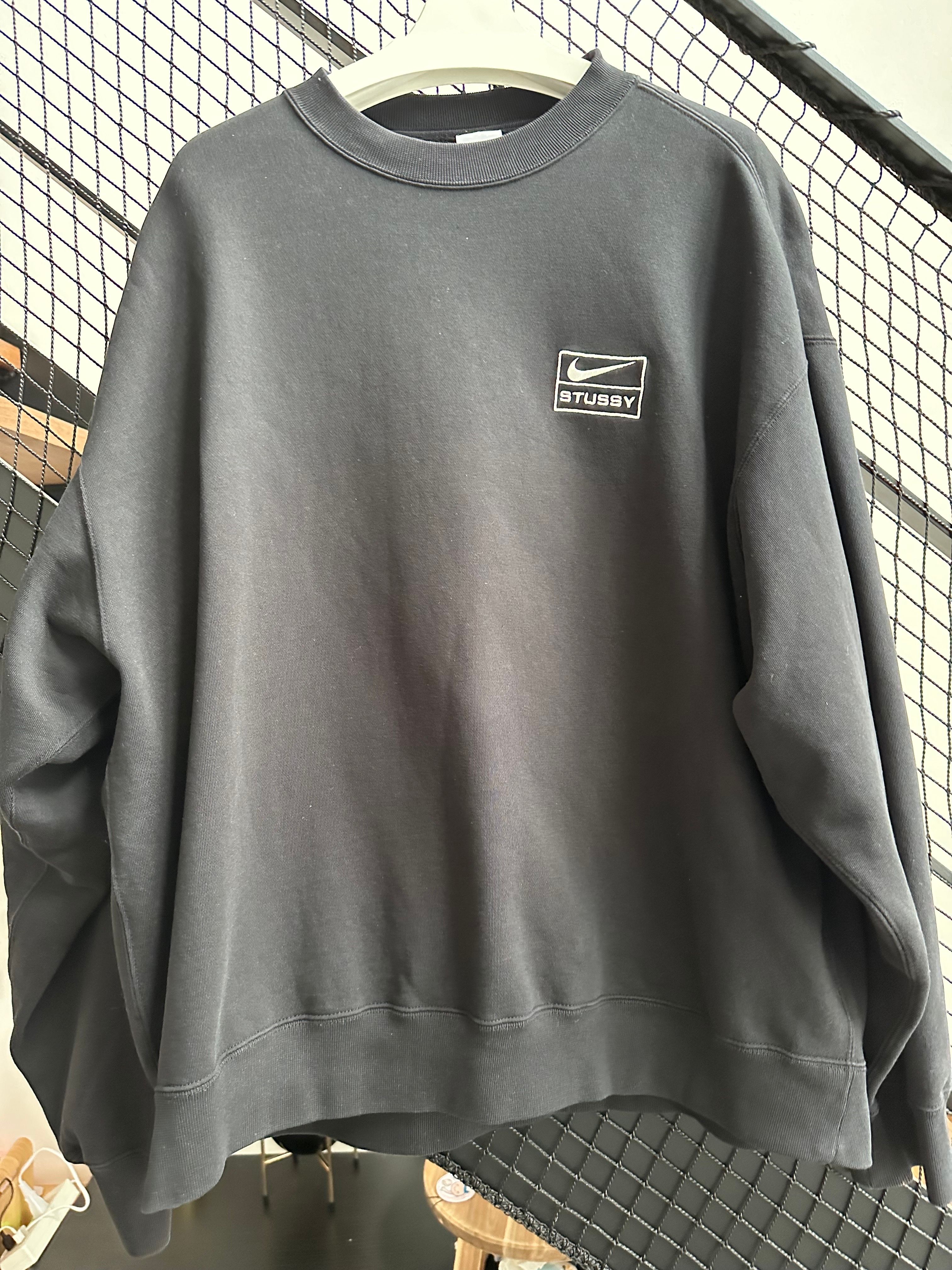 Stussy x Nike Wash Crew (US Size) "Black" DO5310-010