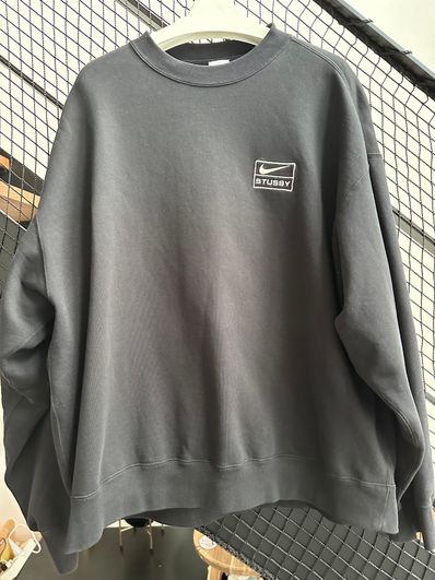 Stussy x Nike Wash Crew (US Size) "Black" DO5310-010