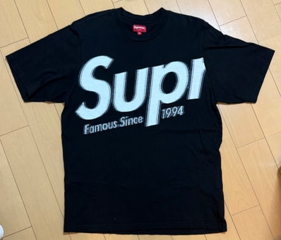 Supreme Intarsia Spellout S/S Top "Black"