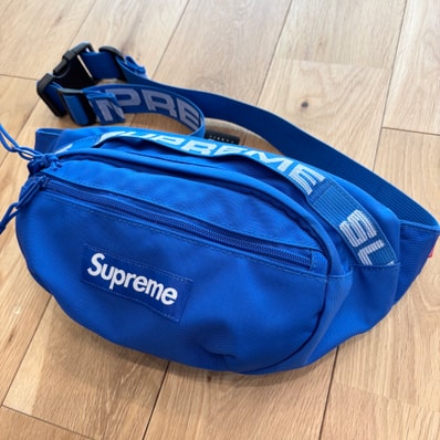 Supreme 18SS Waist Bag "Blue"