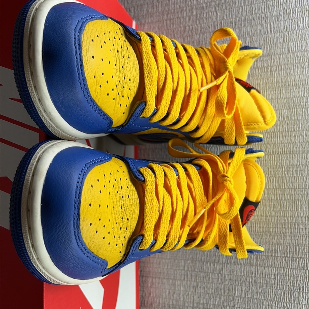 Nike Women's Air Jordan 1 High OG "Game Royal and Varsity Maize"