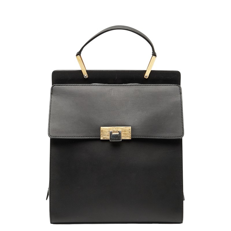 バレンシアガ リュック バックパック 370636 ブラック レザー レディース BALENCIAGA 【中古】