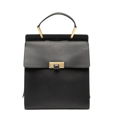 バレンシアガ リュック バックパック 370636 ブラック レザー レディース BALENCIAGA 【中古】