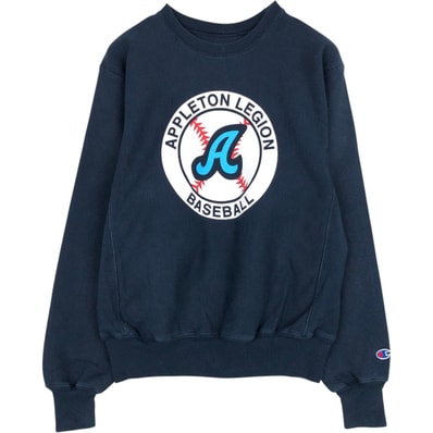 古着 00年代 チャンピオン Champion PREMIUM REVERSE WEAVE プレミアムリバースウィーブ プリントスウェットシャツ トレーナー メンズS相当/eaa675195