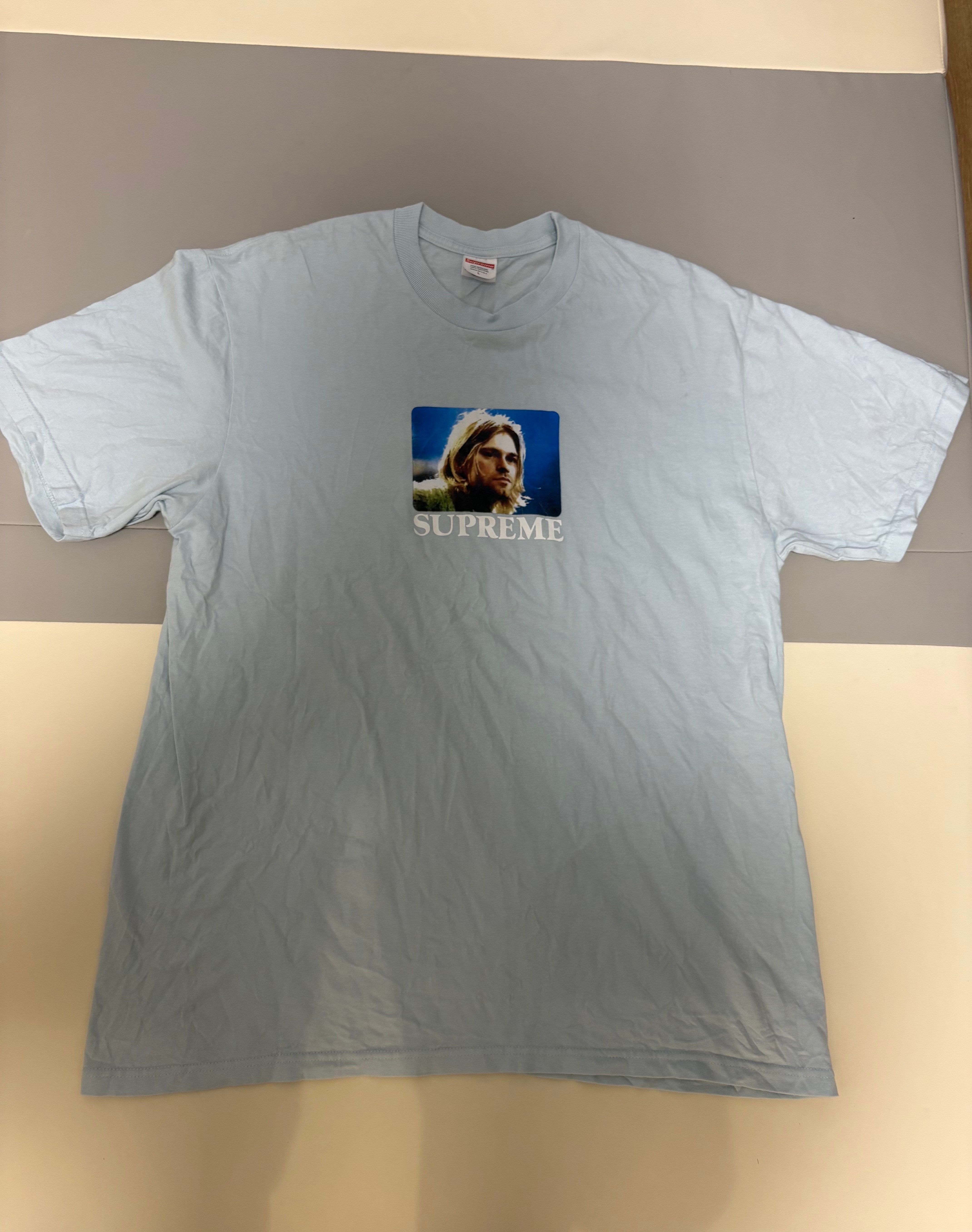 Supreme Kurt Cobain Tee "Pale Blue"
