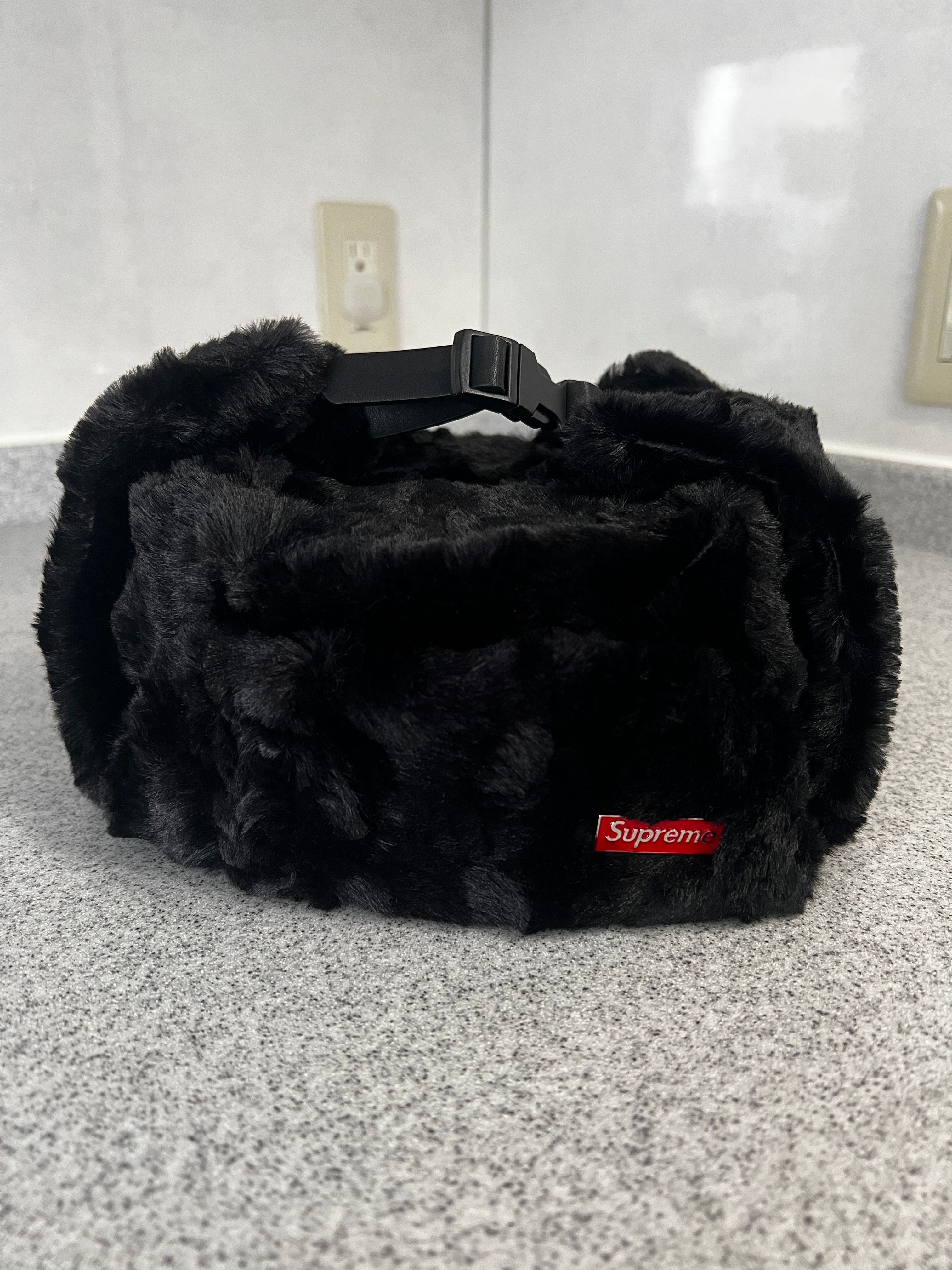 Supreme Ushanka Hat (24FW) "Black"