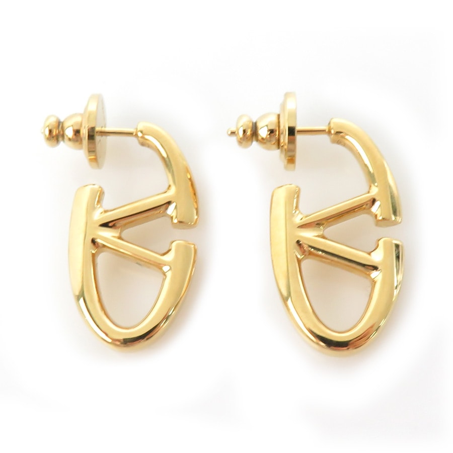 ヴァレンティノ ガラヴァーニ Valentino Garavani ピアス メタル ゴールド レディース【中古】 56053k