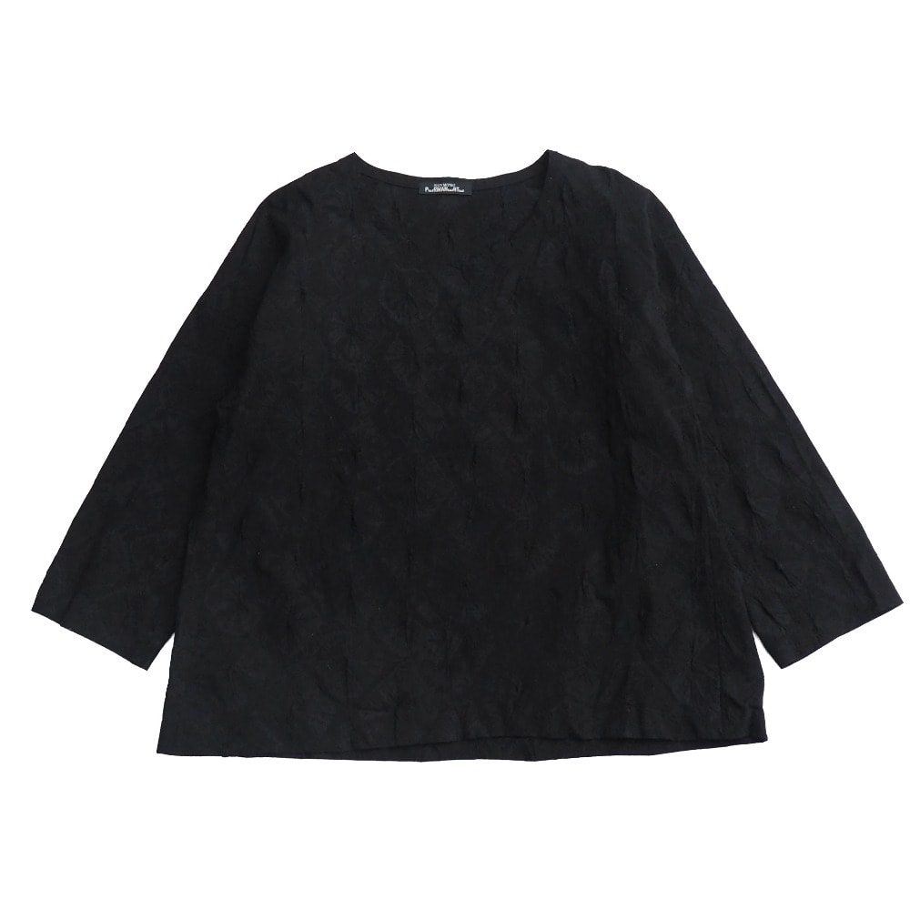 ISSEY MIYAKE PERMANENTE イッセイミヤケ ペルマネンテ ヴィンテージ カットソー サイズM 90’S シワ加工 ブランド古着【中古】20260325/RA8509