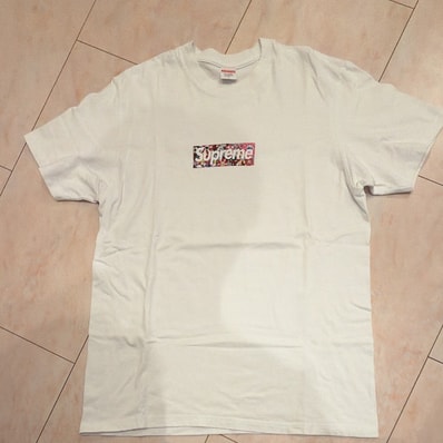 Supreme COVID-19 Relief Box Logo Tee "White"
