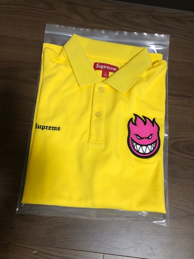 Supreme x Spitfire Polo "Yellow"