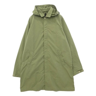 THE NORTH FACE ノースフェイス NP21863 Rollpack Journeys Coat ロールパック ジャーニーズ コート パッカブル フード着脱可 グリーン系 グレイッシュグリーン系 XL【中古】