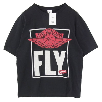 Nike Jordan x Levi's Graphic Short-Sleeve Tee "Black"