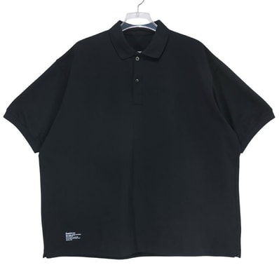 FreshService フレッシュサービス DRY PIQUE JERSEY S/S POLO FSC251-70230 ドライ ピケ ジャージー ショートスリーブ ポロシャツ ブラック 半袖 サイズM