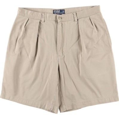 古着 ラルフローレン Ralph Lauren POLO by Ralph Lauren TYLER SHORT ツータック チノショーツ ショートパンツ メンズw36相当/eaa576851