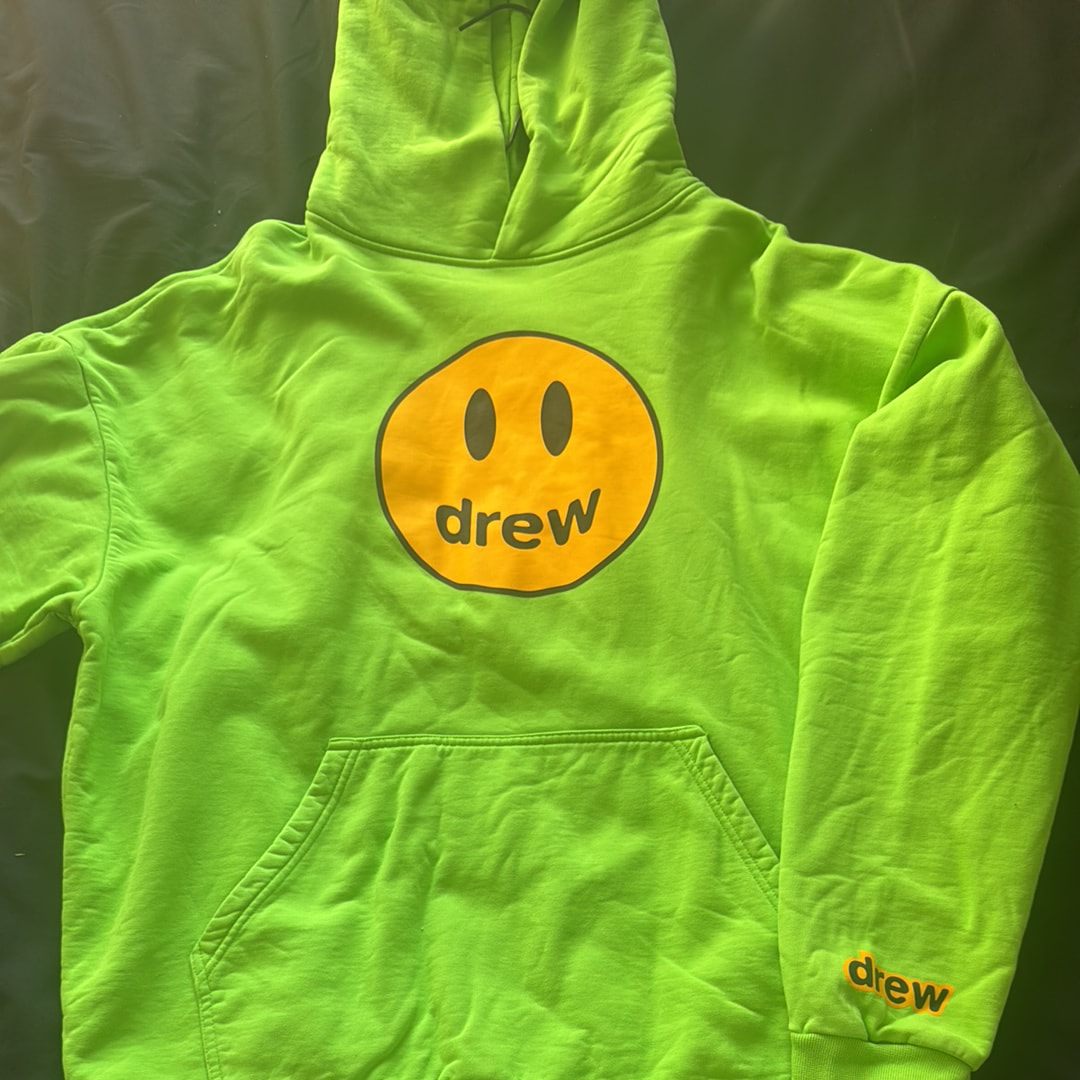 drew house mascot hoodie "Lime"