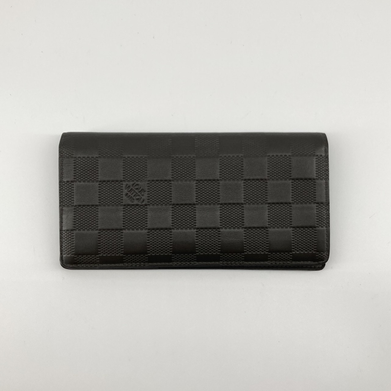 LOUIS VUITTON(ルイ・ヴィトン) ポルトフォイユ ブラザ ダミエ アンフィニ オニキス トリヨンレザー 長財布 ブラック