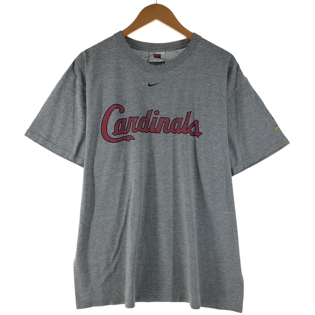 古着 ナイキ NIKE TEAM MLB ST. LOUIS CARDINALS セントルイスカージナルス ロゴTシャツ メンズL相当/eaa572905