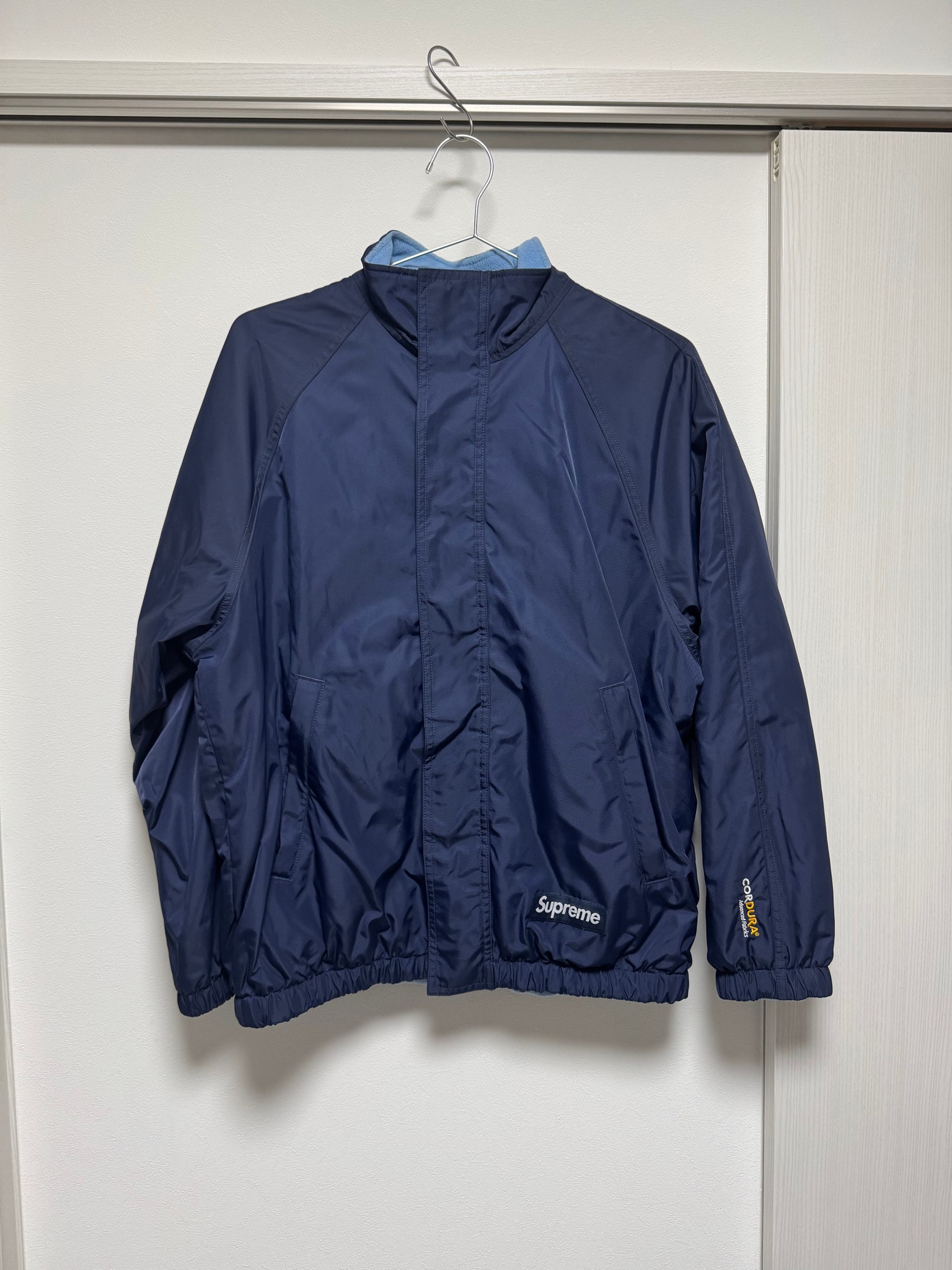 Supreme Polartec Reversible Track Jacket "Navy"