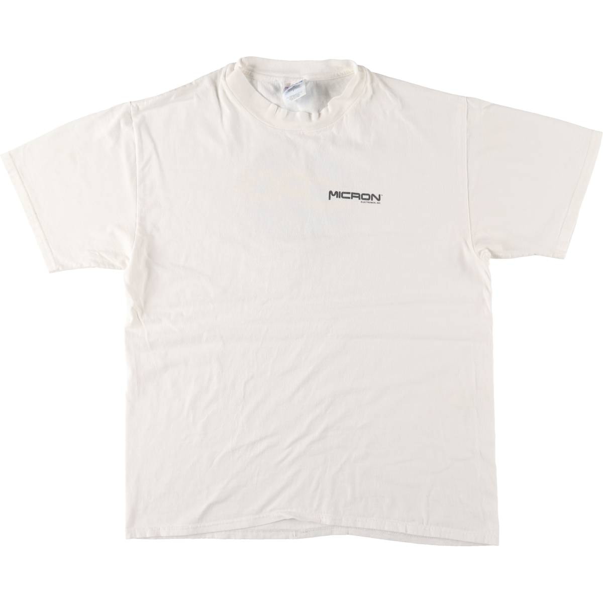 古着 ヘインズ Hanes BEEFY-T アドバタイジングTシャツ USA製 メンズL相当/eaa564504