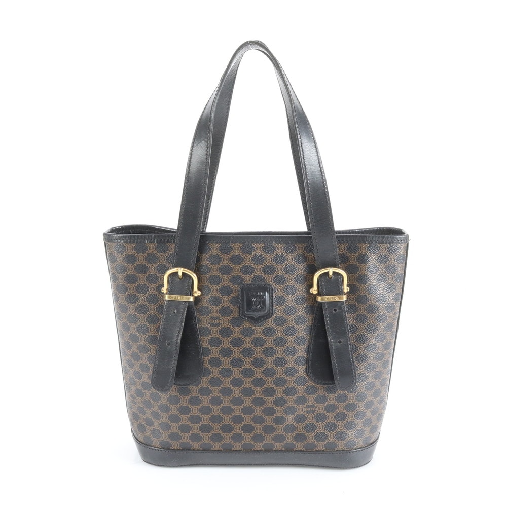 ■美品 セリーヌ マカダムトート バッグ