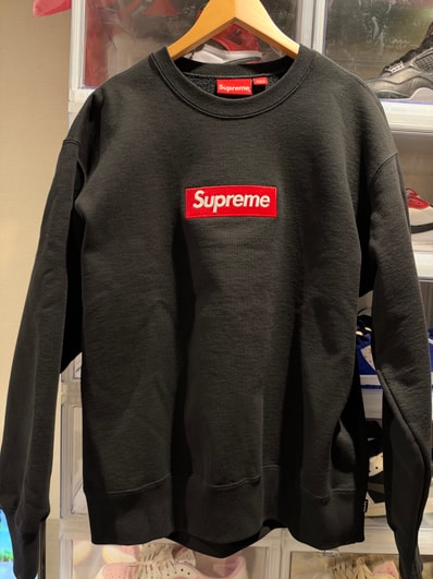 Supreme Box Logo Crewneck "Black" (22FW)