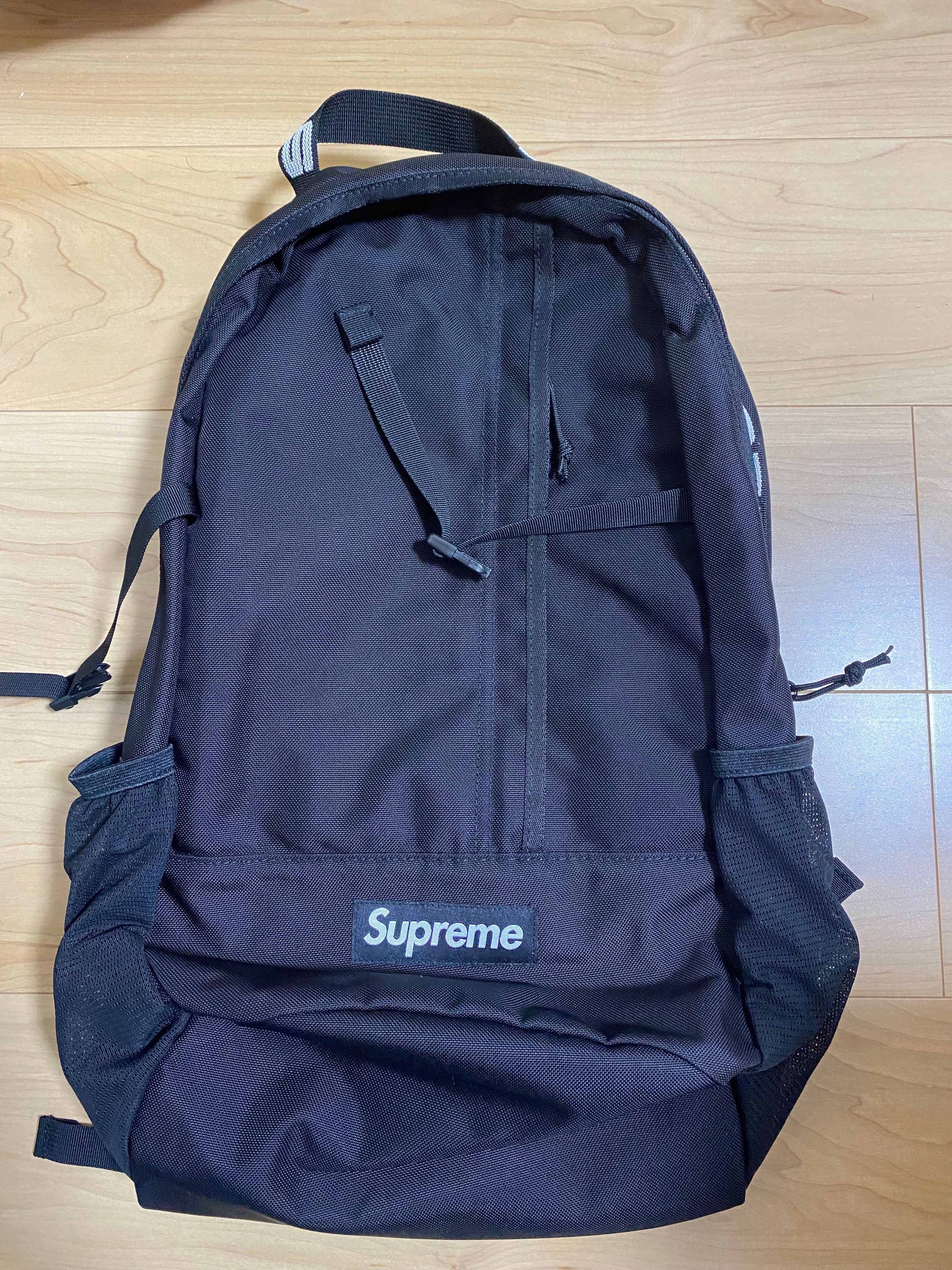 Supreme 18SS Backpack "Black"