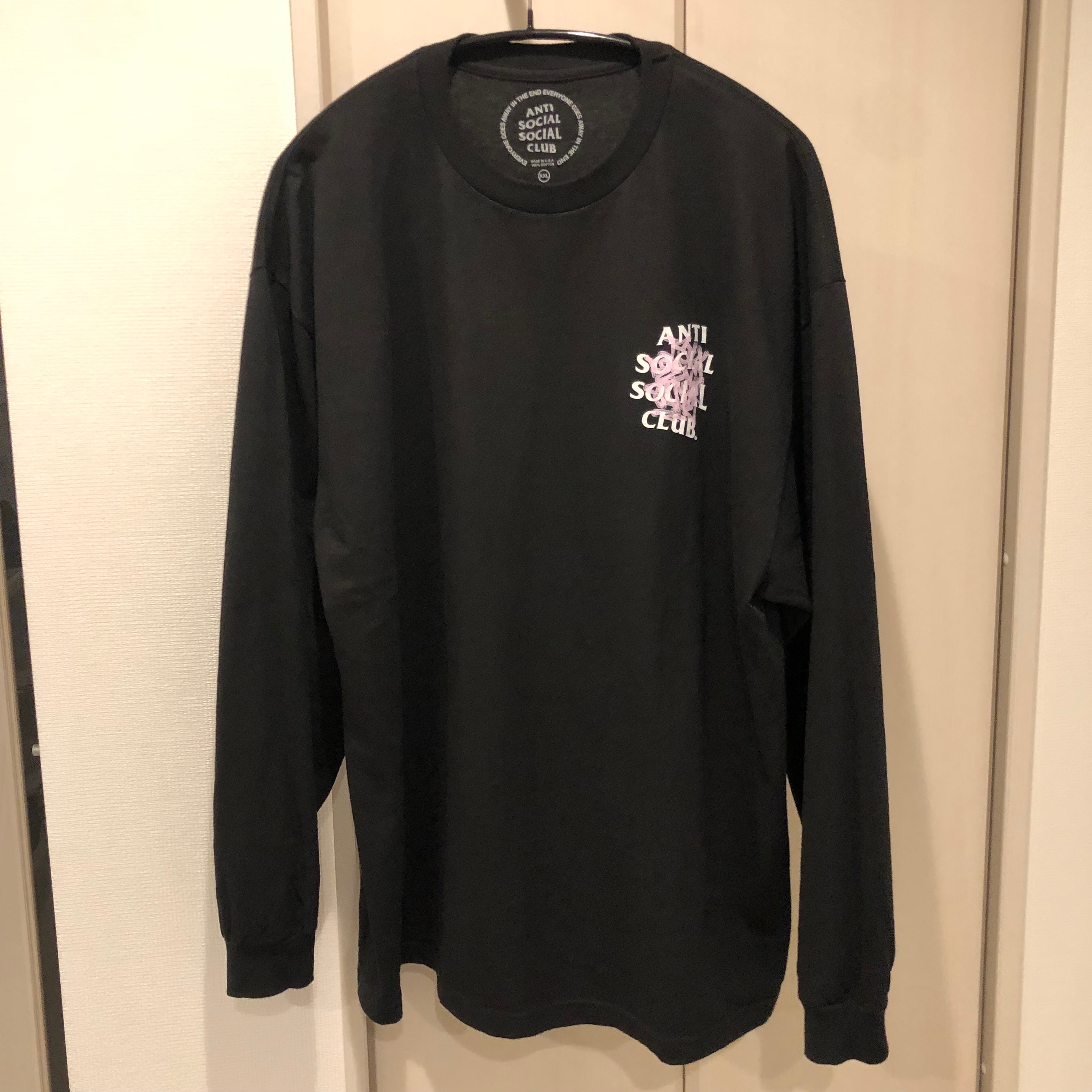 ANTI SOCIAL SOCIAL CLUB Toy Long Sleeve Tee "Black"