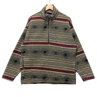 PATAGONIA パタゴニア 10457 90s ブルズアイ ハーフジップ フリース 55464