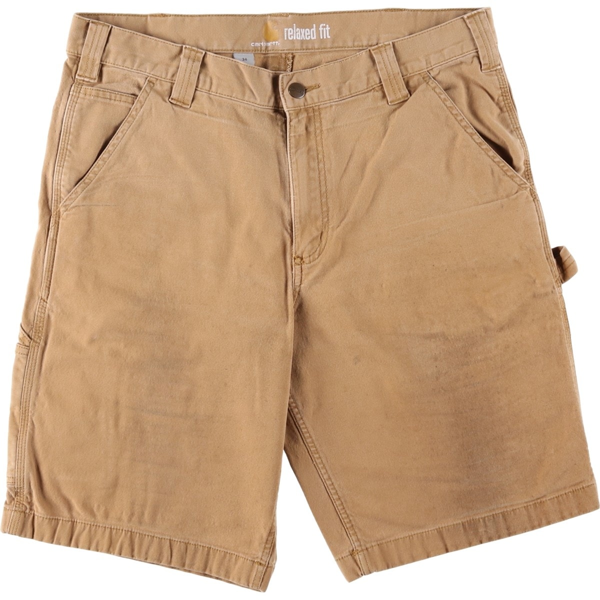 古着 カーハート Carhartt RELAXED FIT ダック地ペインターショーツ ショートパンツ メンズw34相当/eaa647880