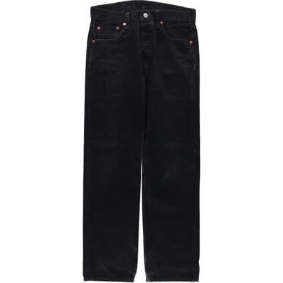 古着 リーバイス Levi's 501 ブラックデニム ストレートデニムパンツ メンズw30相当/eaa622453