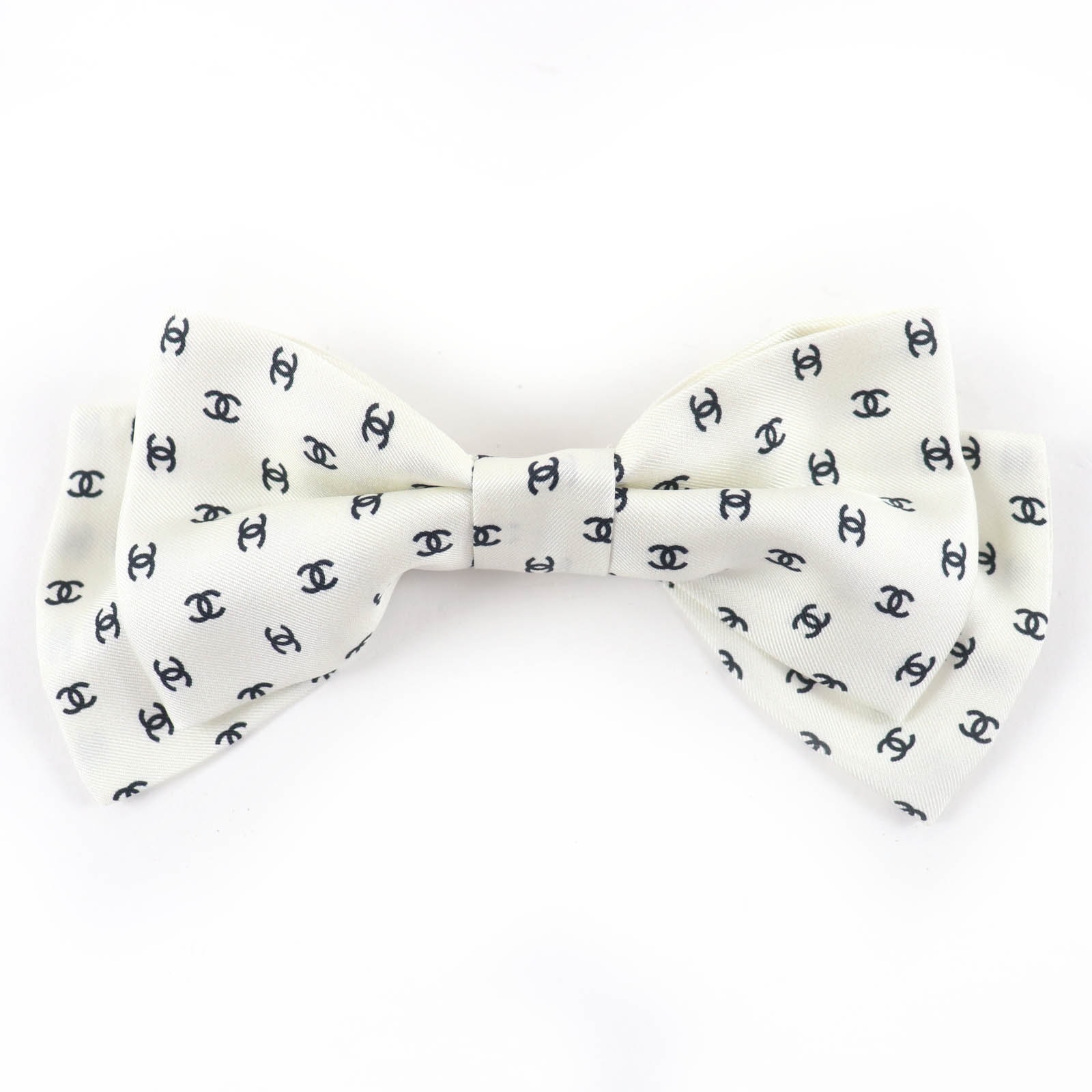 未使用品 シャネル バレッタ ホワイト レディース 25P