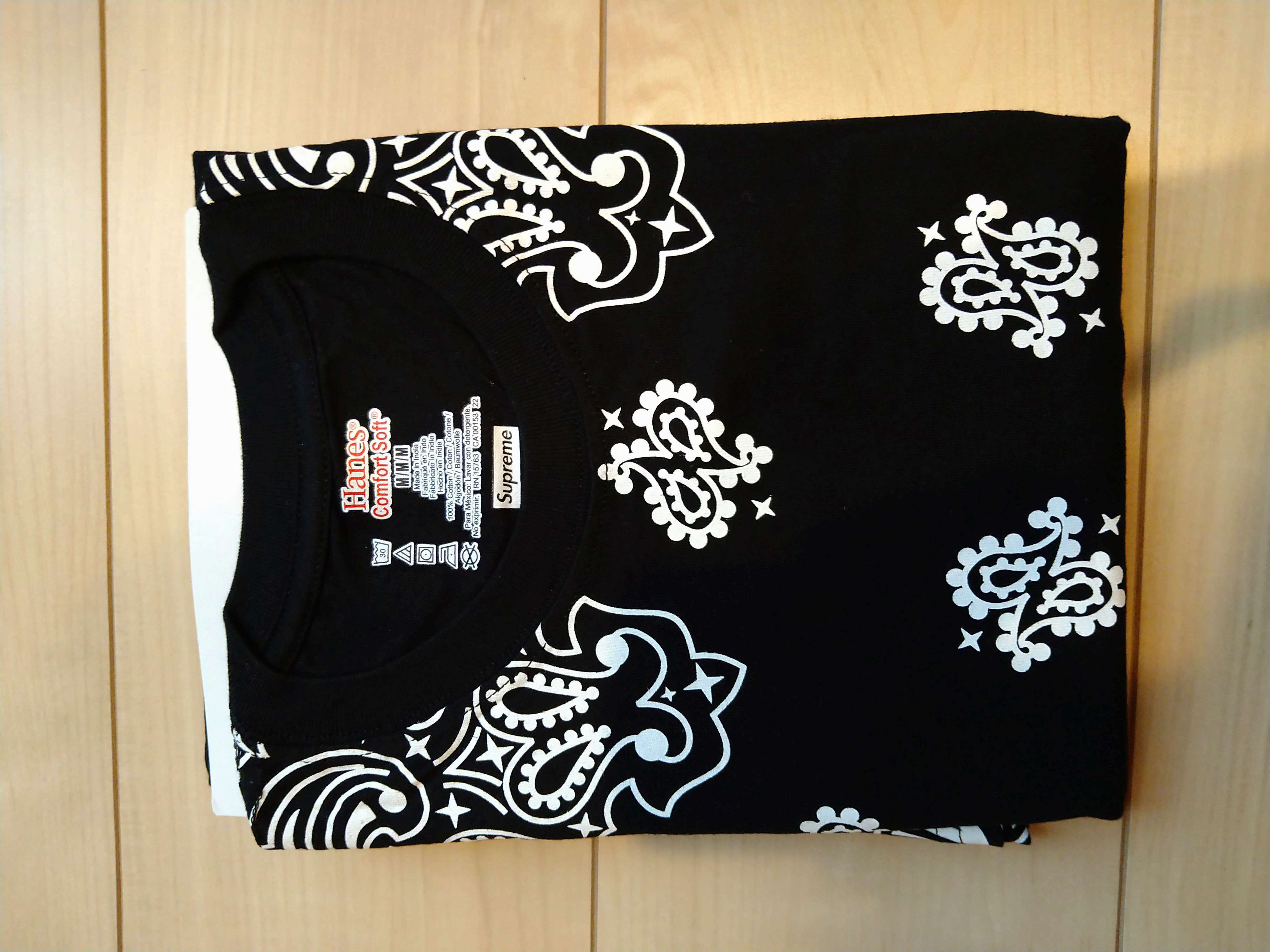 シュープリーム ヘインズバンダナタグレス