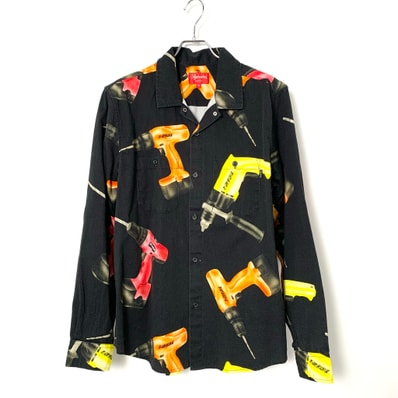 Supreme Drills Work Shirt "Black"