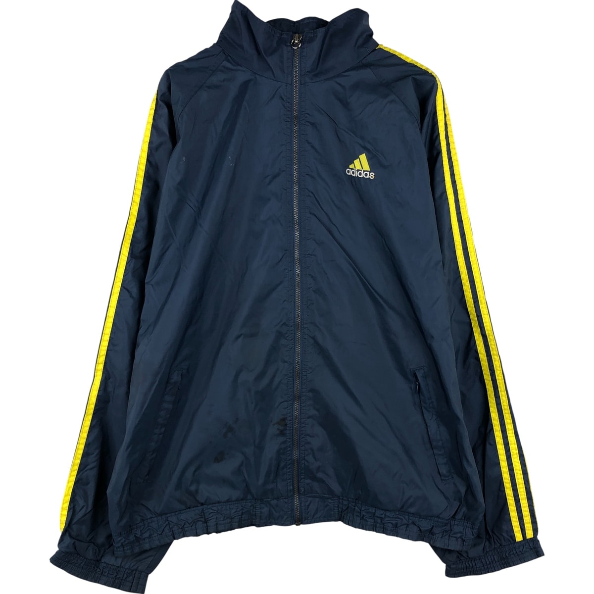 古着 90~00年代 アディダス adidas 3本ライン ナイロンジャケット メンズXL相当/eaa608572