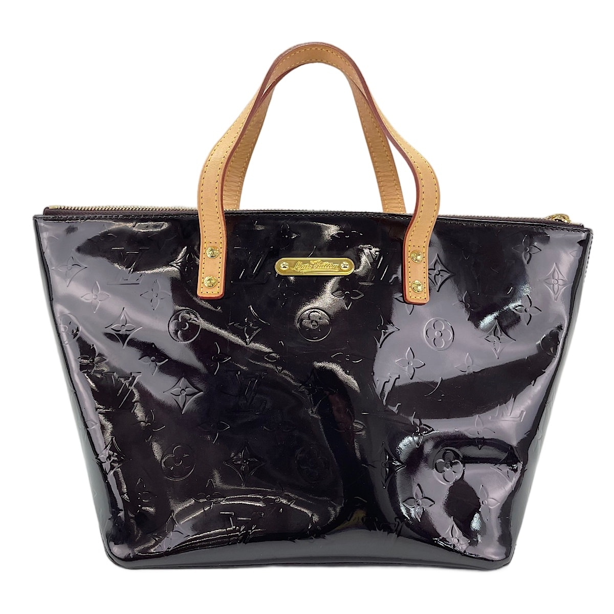 ヴィトン LV モノグラム・ヴェルニ ベルヴュー PM ハンドバッグ【中古】