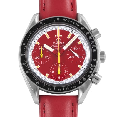 OMEGA オメガ スピードマスター レーシング 3510.61 ミハエル シューマッハ ステンレススチール【中古】