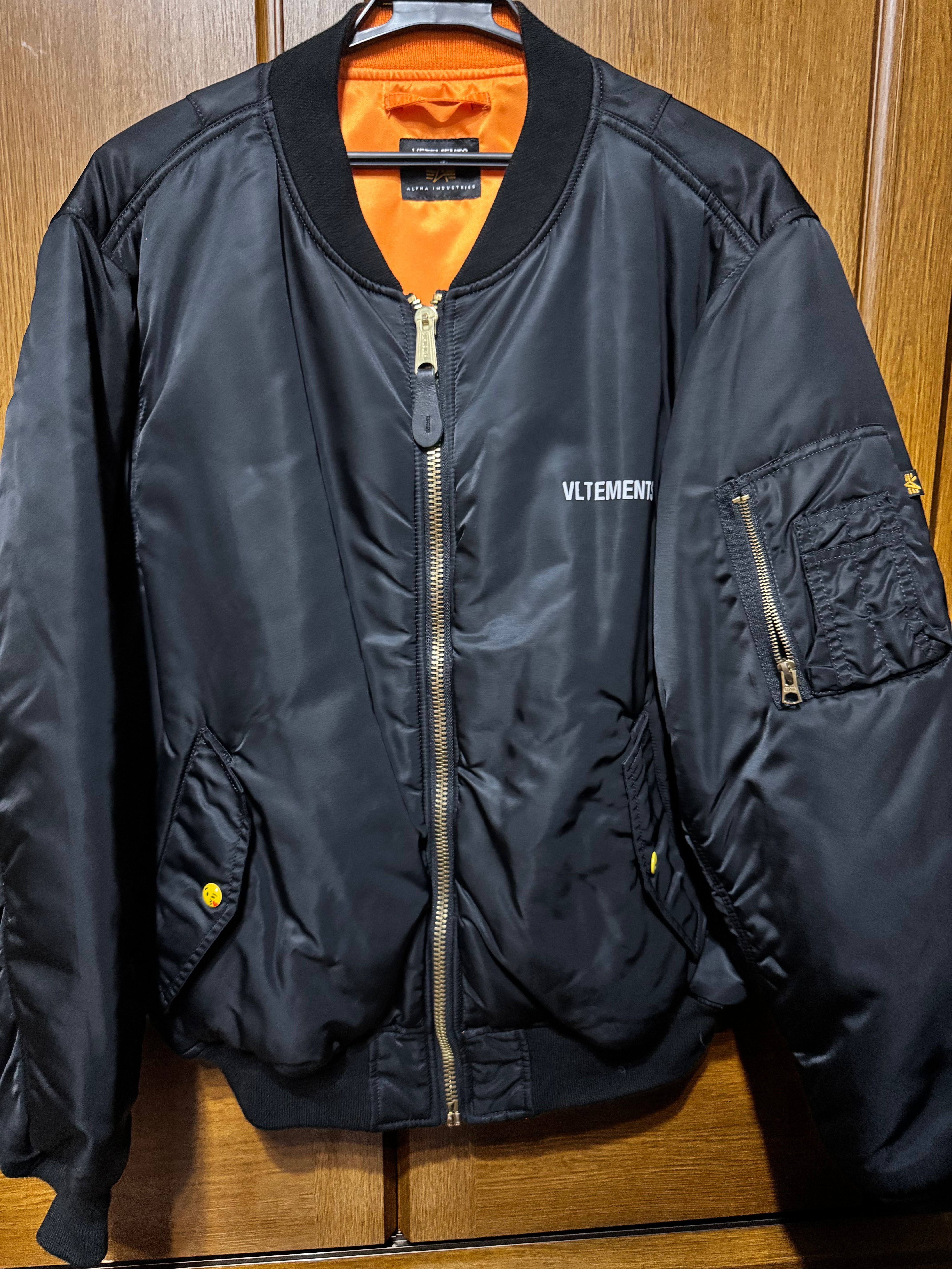 VETEMENTS 18ss ALPHA BOMBER MA-1 JACKET