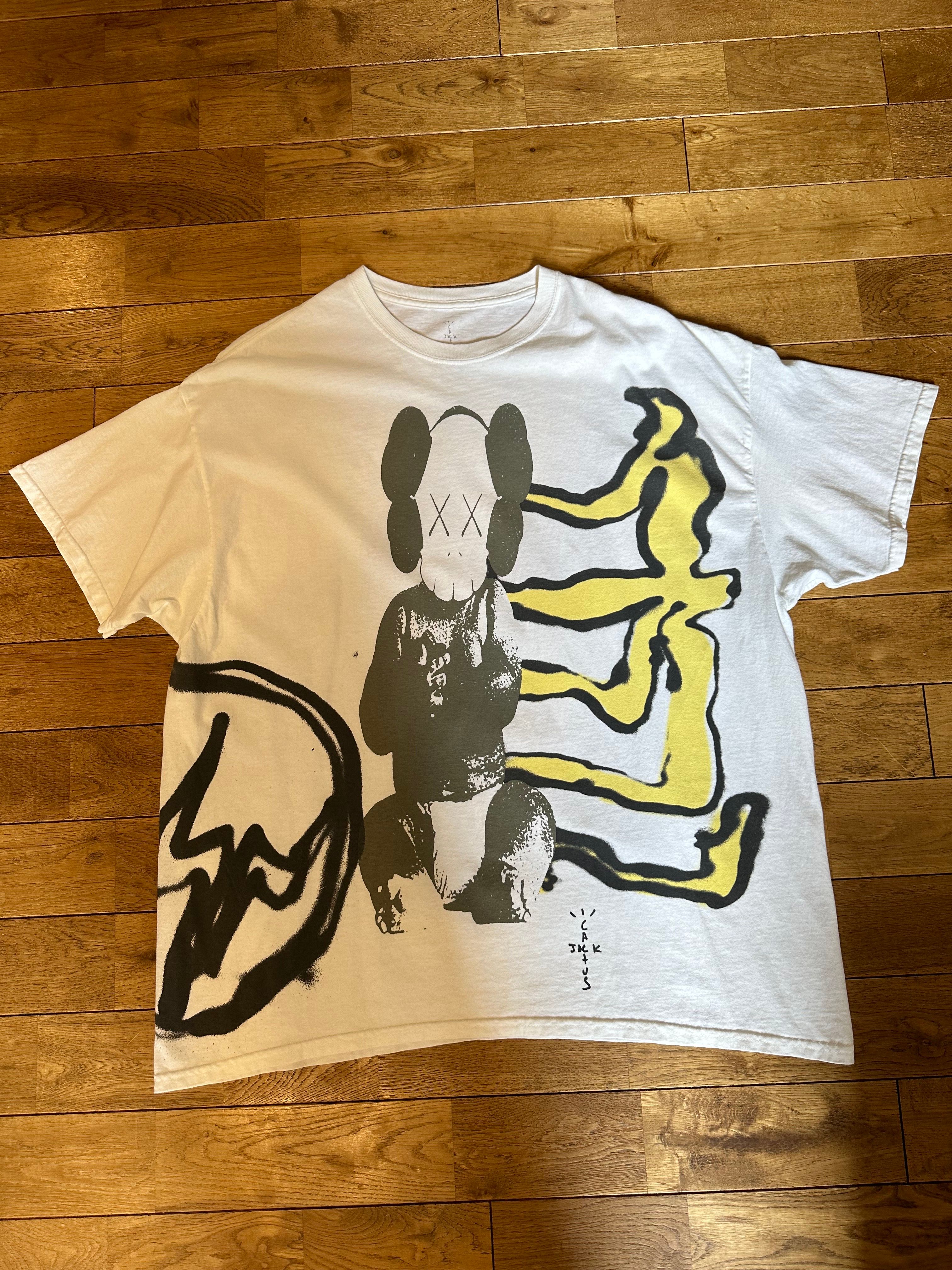Travis Scott Cactus Jack x KAWS For Fragment Tee "White"