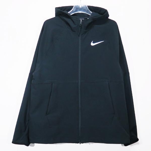 美品 NIKE ナイキ プロ フレックス ベント マックス ウィンタライズド フィットネス ジャケット DQ6594 010 ブラック アウター ジップ パーカ サイズXL