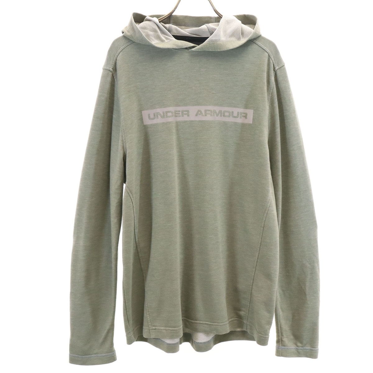 UNDER ARMOUR アンダーアーマー 長袖 パーカー SM グレー