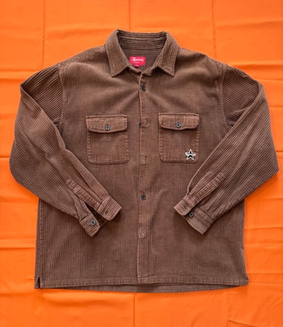 Supreme Corduroy Shirt "Brown"