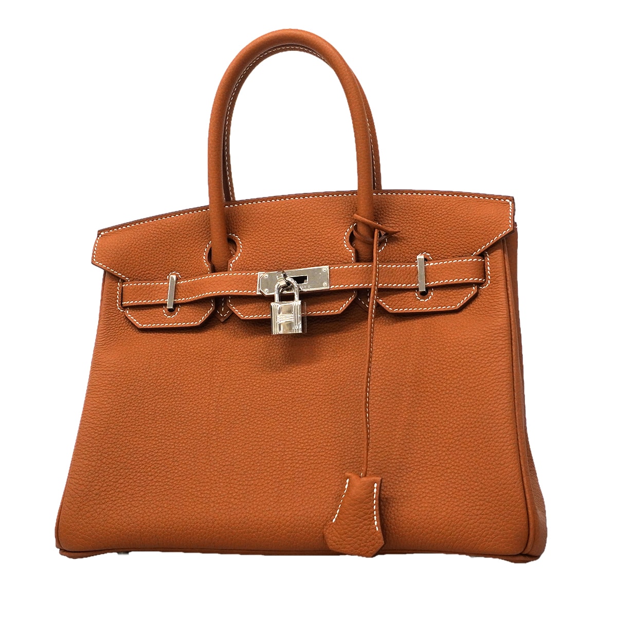 ★最終価格★SALE【6fa1751-g】エルメス ハンドバッグ バーキン30 トゴ ゴールド ゴールド金具 K刻印【中古】レディース