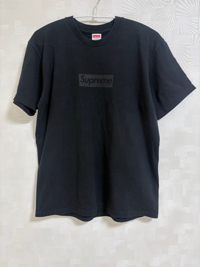 Supreme Tonal Box Logo Tee "Black"