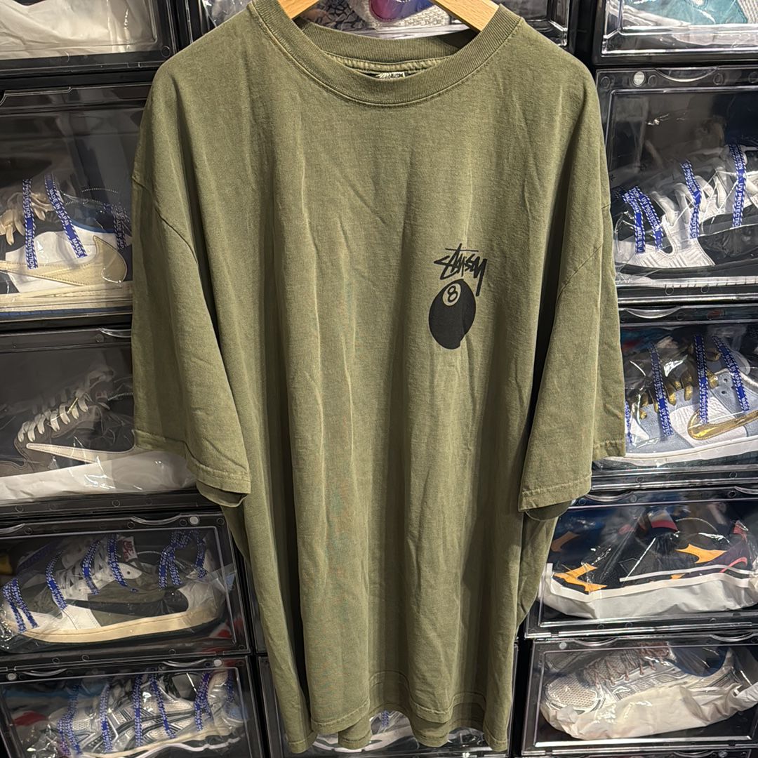 Stussy 8 Ball Tee Pigment Dyed "Olive"