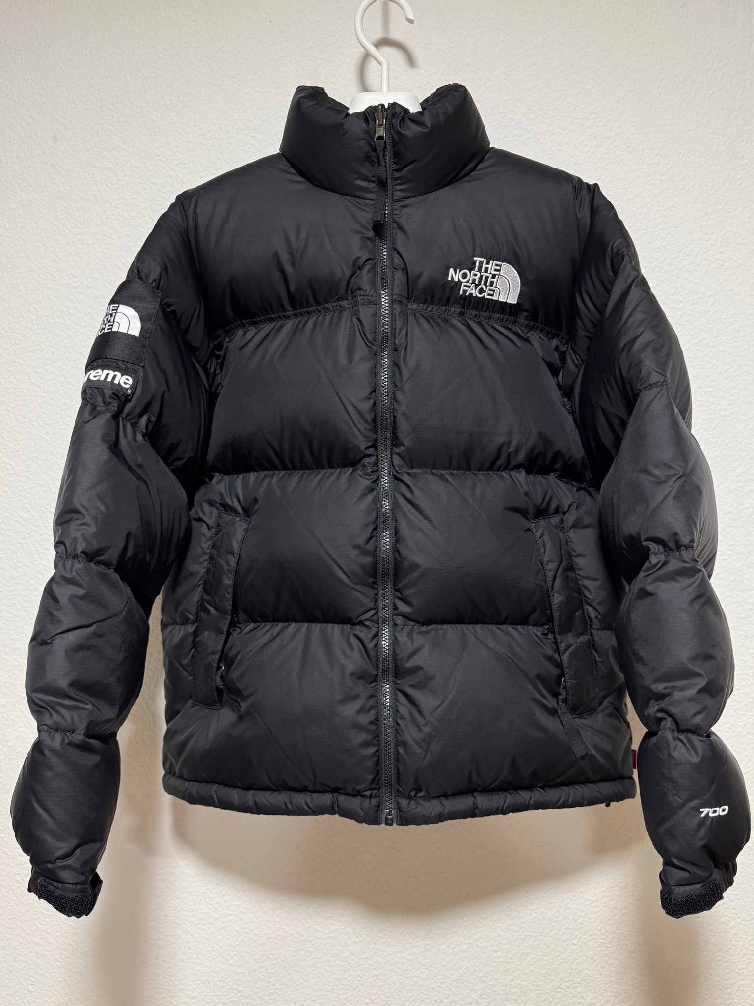 Supreme x The North Face Split Nuptse Jacket "Black" ND02400I / NF0A875F
