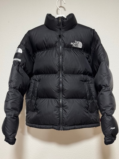 Supreme x The North Face Split Nuptse Jacket "Black" ND02400I / NF0A875F