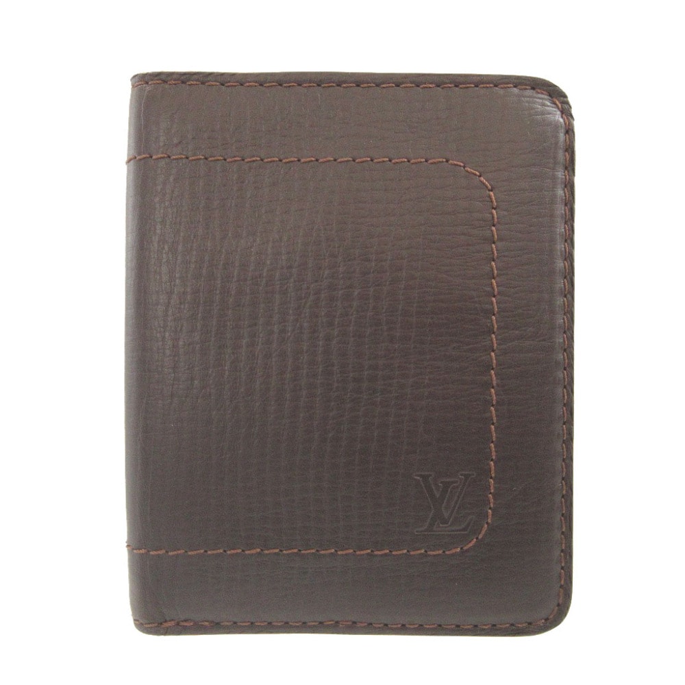 ルイ・ヴィトン ユタ M92575 コンパクトウォレット レザー