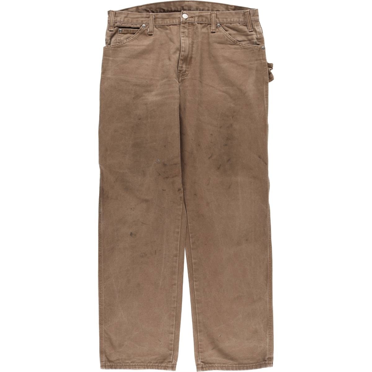 古着 ディッキーズ Dickies ダックペインターパンツ メンズw37相当/eaa495599